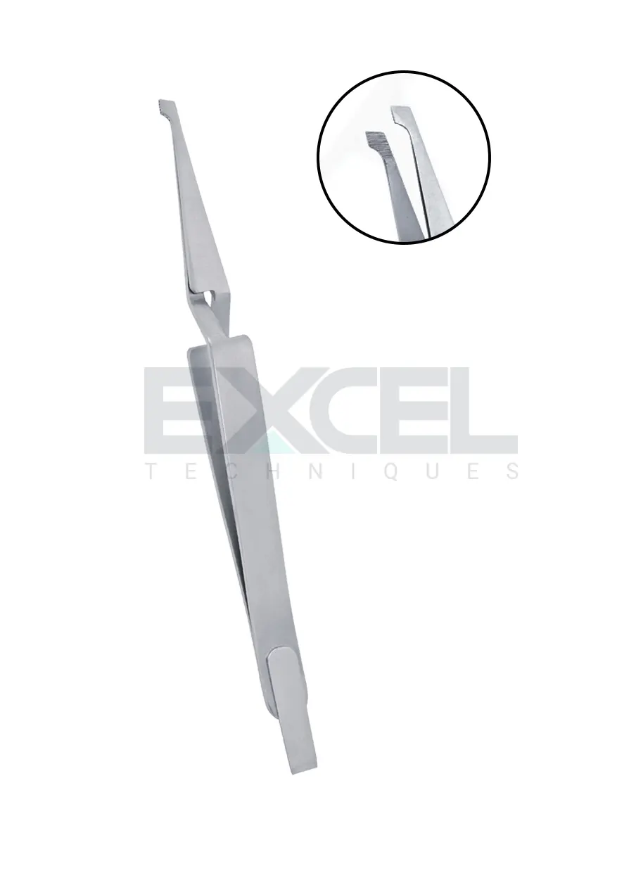 BONDING Tweezers with slot aligner 13.5cm