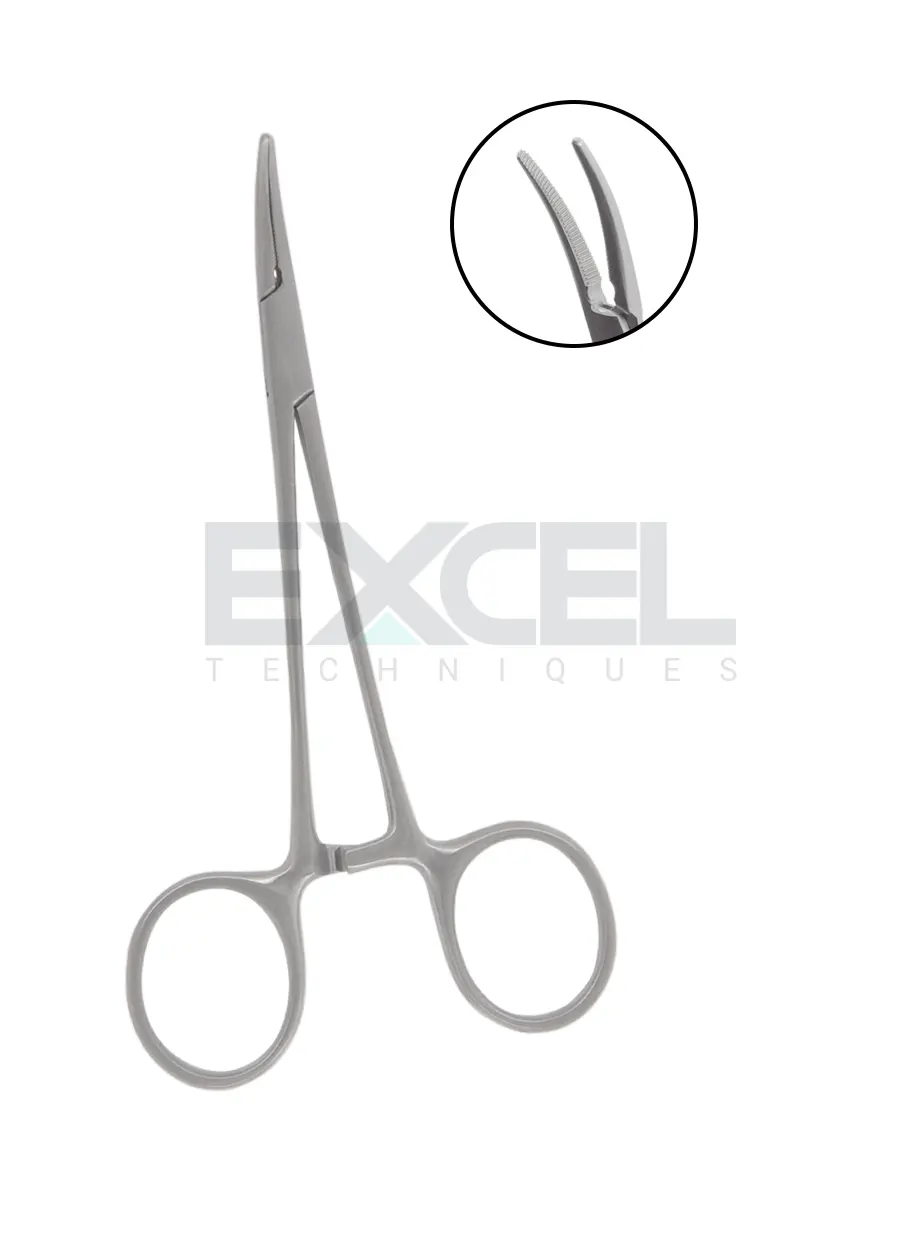 Mosquito Forceps Curved 12.5cm Light And Smooth Working