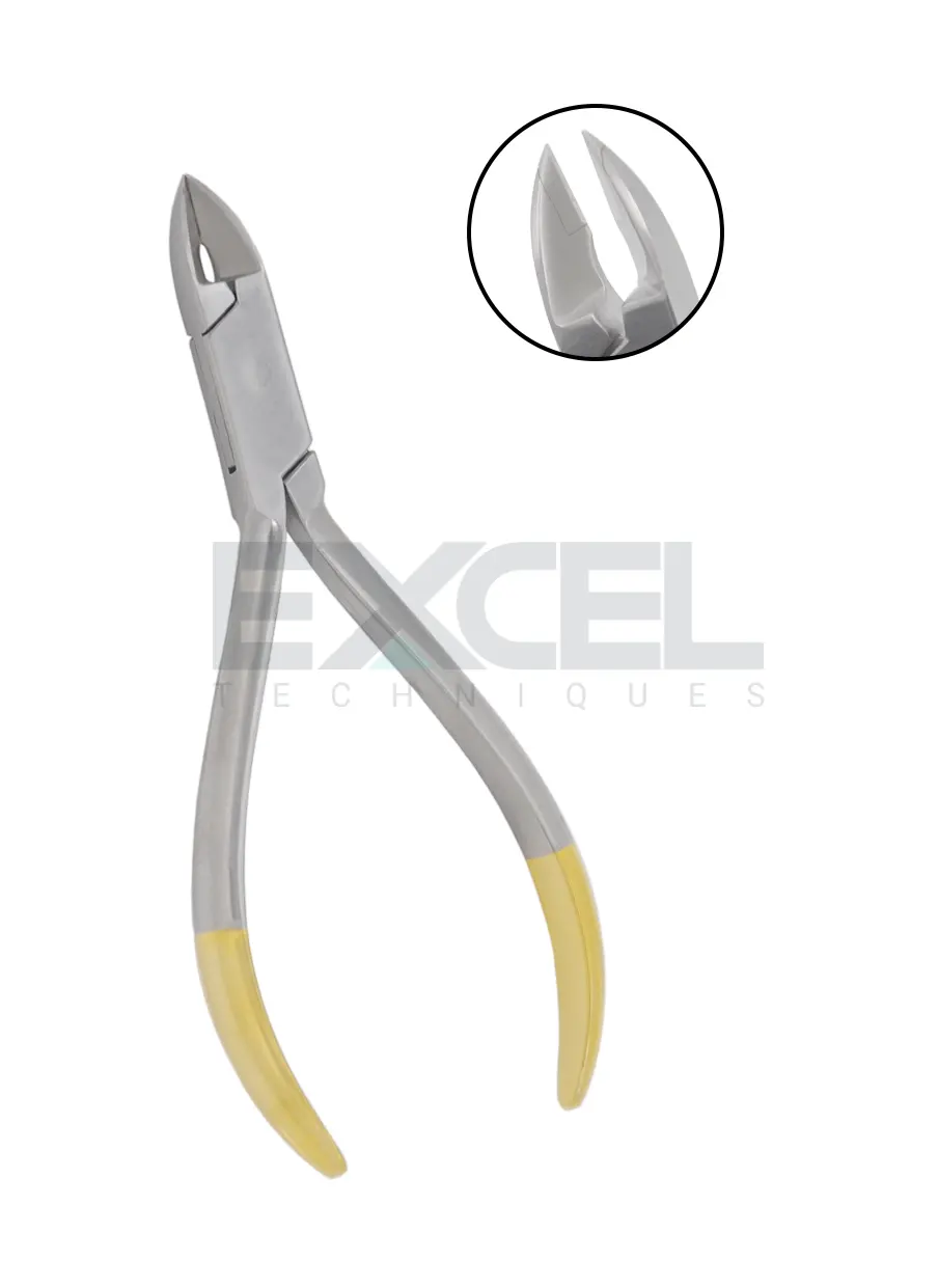 Micro Ligature & Pin Cutter 7 degree angle 12.5cm